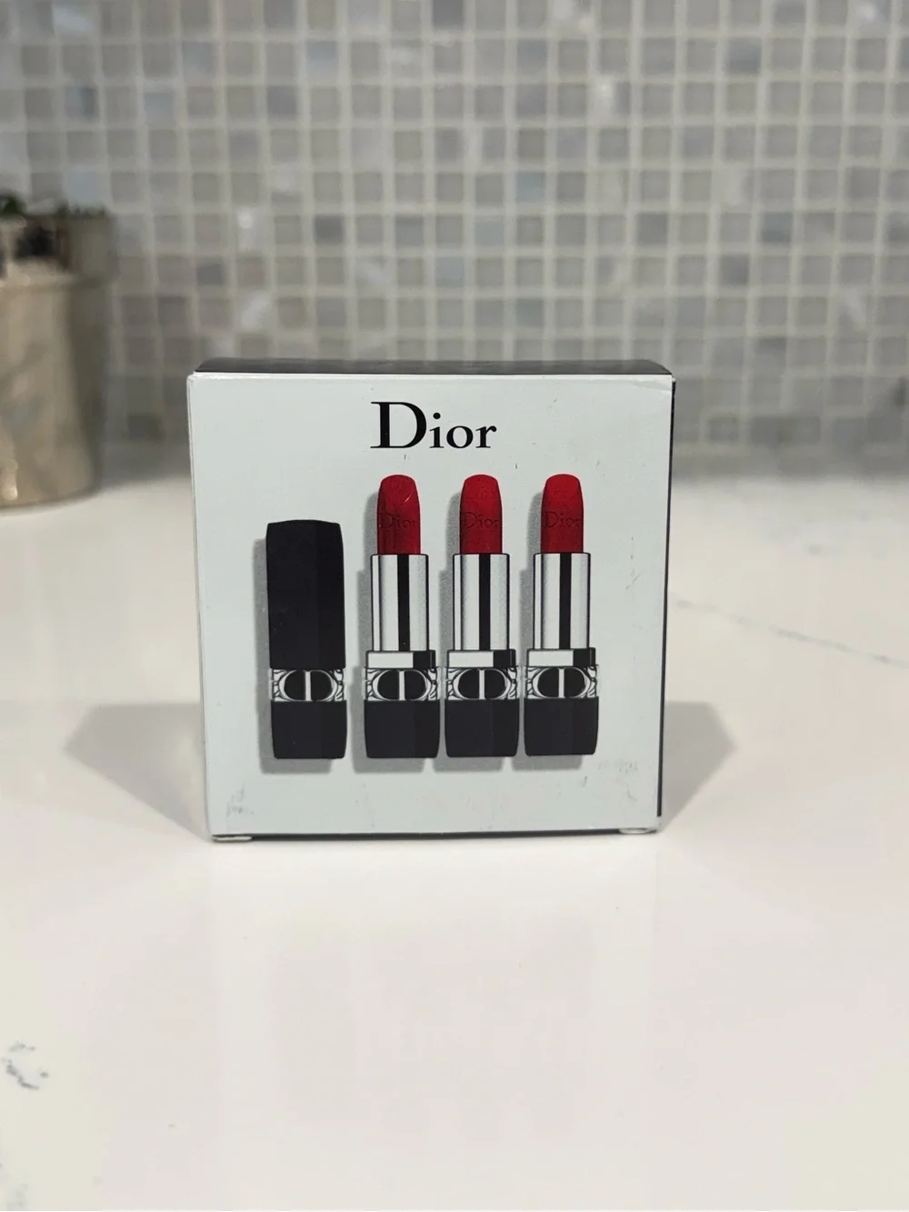 Dior NEW Trio Rouge Dior (Set of 3)